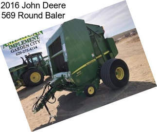 2016 John Deere 569 Round Baler