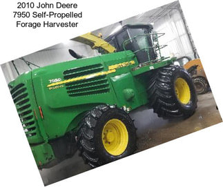 2010 John Deere 7950 Self-Propelled Forage Harvester