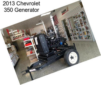 2013 Chevrolet 350 Generator