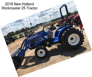 2018 New Holland Workmaster 25 Tractor