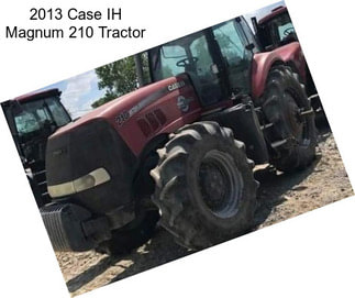 2013 Case IH Magnum 210 Tractor