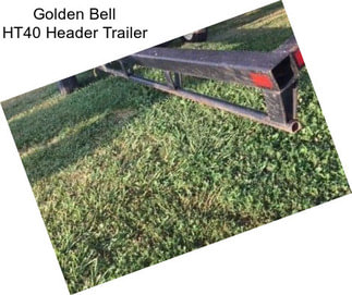 Golden Bell HT40 Header Trailer