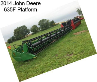 2014 John Deere 635F Platform