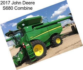 2017 John Deere S680 Combine