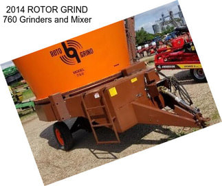 2014 ROTOR GRIND 760 Grinders and Mixer