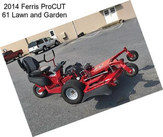 2014 Ferris ProCUT 61 Lawn and Garden