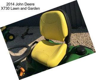 2014 John Deere X730 Lawn and Garden