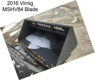 2016 Virnig MSHV84 Blade