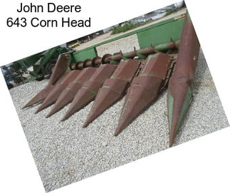 John Deere 643 Corn Head