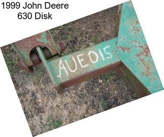 1999 John Deere 630 Disk