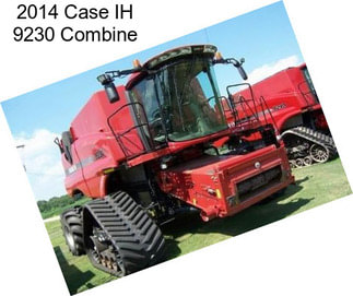 2014 Case IH 9230 Combine