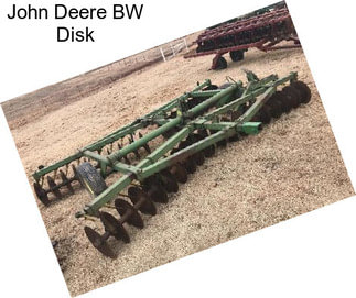 John Deere BW Disk