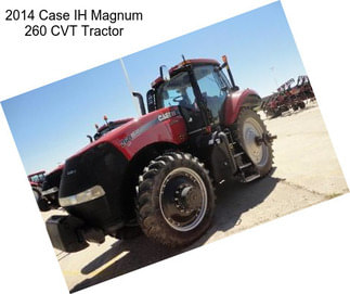 2014 Case IH Magnum 260 CVT Tractor