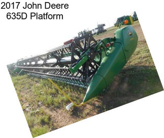 2017 John Deere 635D Platform