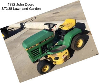 1992 John Deere STX38 Lawn and Garden