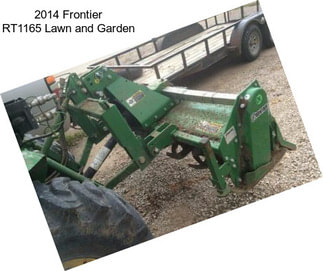 2014 Frontier RT1165 Lawn and Garden