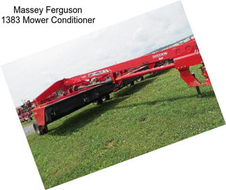 Massey Ferguson 1383 Mower Conditioner