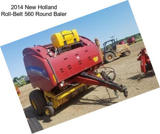 2014 New Holland Roll-Belt 560 Round Baler