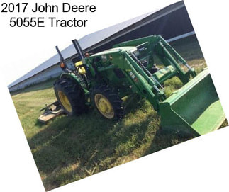 2017 John Deere 5055E Tractor