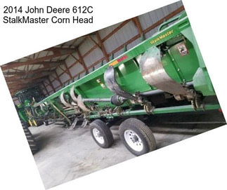 2014 John Deere 612C StalkMaster Corn Head