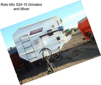 Roto Mix 524-15 Grinders and Mixer