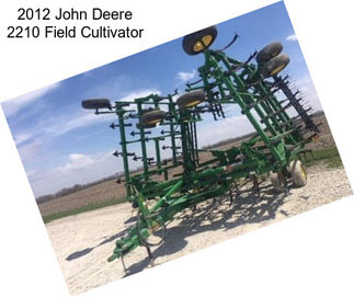 2012 John Deere 2210 Field Cultivator