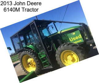 2013 John Deere 6140M Tractor