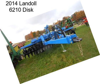 2014 Landoll 6210 Disk