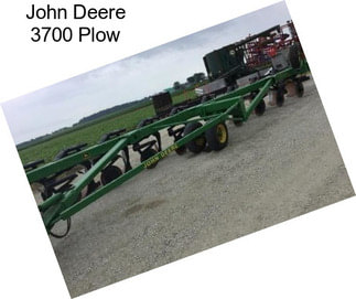 John Deere 3700 Plow