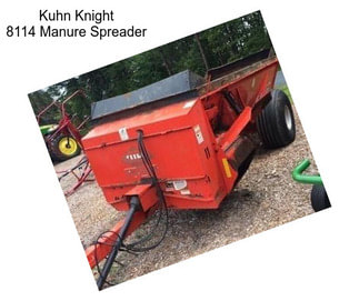 Kuhn Knight 8114 Manure Spreader