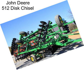 John Deere 512 Disk Chisel