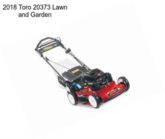 2018 Toro 20373 Lawn and Garden