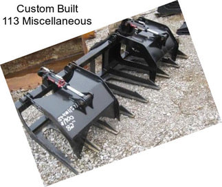 Custom Built 113 Miscellaneous