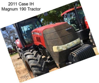 2011 Case IH Magnum 190 Tractor