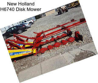 New Holland H6740 Disk Mower