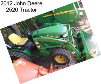 2012 John Deere 2520 Tractor