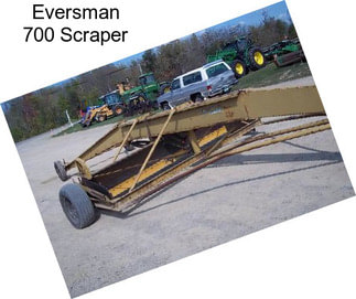 Eversman 700 Scraper