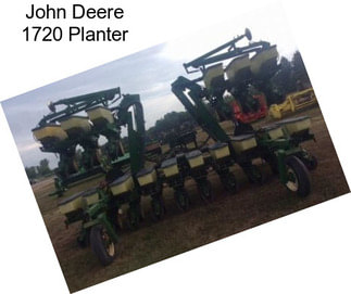 John Deere 1720 Planter