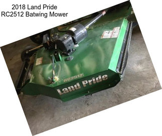 2018 Land Pride RC2512 Batwing Mower