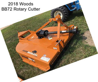 2018 Woods BB72 Rotary Cutter