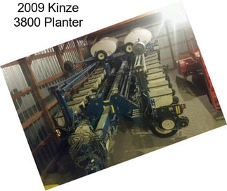 2009 Kinze 3800 Planter