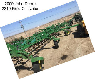 2009 John Deere 2210 Field Cultivator