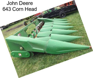 John Deere 643 Corn Head