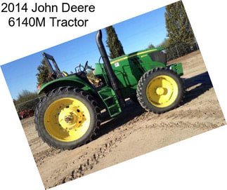 2014 John Deere 6140M Tractor