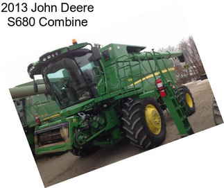 2013 John Deere S680 Combine