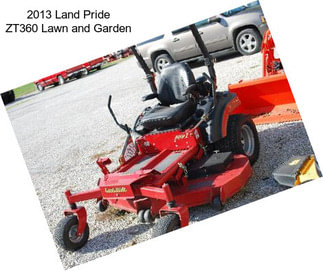 2013 Land Pride ZT360 Lawn and Garden