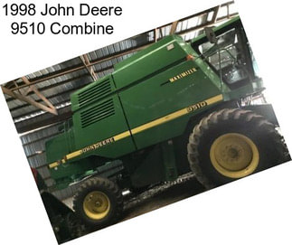 1998 John Deere 9510 Combine