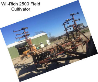 Wil-Rich 2500 Field Cultivator