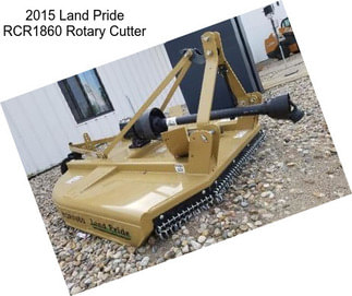 2015 Land Pride RCR1860 Rotary Cutter