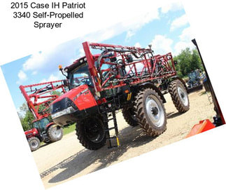 2015 Case IH Patriot 3340 Self-Propelled Sprayer